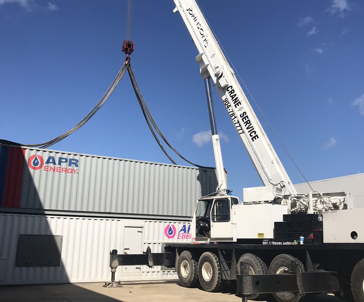 hydraulic crane fleet